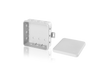 FR Puszka natynkowa samozatrzaskowa E125, 75x75x40mm, IP54, bezhalogenowa, szara