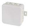 FR Puszka natynkowa samozatrzaskowa E125, 75x75x40mm, IP54, bezhalogenowa, szara