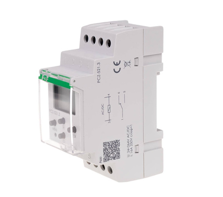 F&F Zegar sterujący PCZ-521 24-270V AC/DC 1K