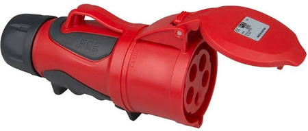 PCE Gniazdo siłowe przenośne GRIP 16A 5P 400V 3P+Z+N IP67; 2153-6