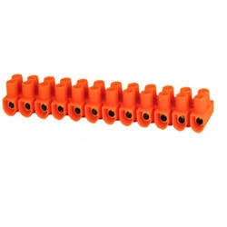 SIMET Listwa zaciskowa LTF- 10mm² 12 torowa  pomarańczowa  21512008
