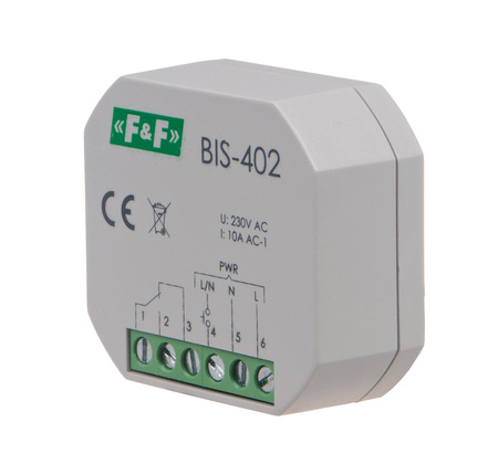 F&F Przekaźnik bistabilny BIS-402