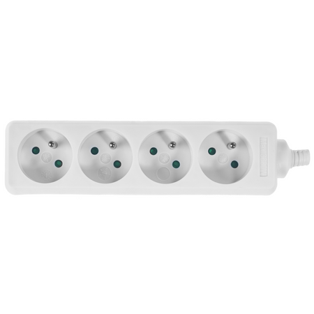 Gniazdo wtyczkowe przenośne poczwórne 4x2P+Z 16A 250V GN-470