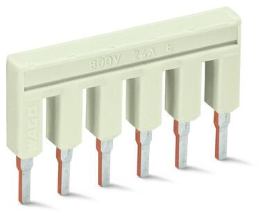 TOPJOB® S Mostek grzebieniowy z izolacją 6-torowy do serii 2002 2,5 mm² (4 mm²)
