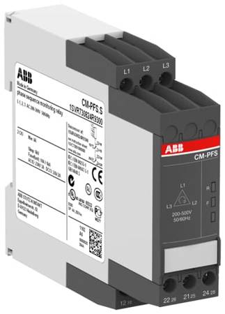 ABB Przekaźnik nadzorczy napięcia CM-PFS 2c/o 250V AC/4A kontrolowane wielkości: kolejność faz, zanik fazy