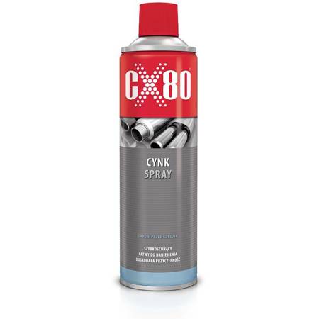 CX80 Cynk w spray zabezpieczenie przed korozją 500ml