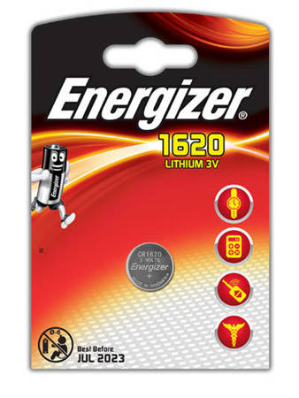 ENERGIZER Bateria specjalna litowa 3V CR1620; E300844001