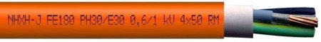 Kabel bezhalogenowy ognioodporny NHXH FE180/E90 0,6/1kV 1x120 RM