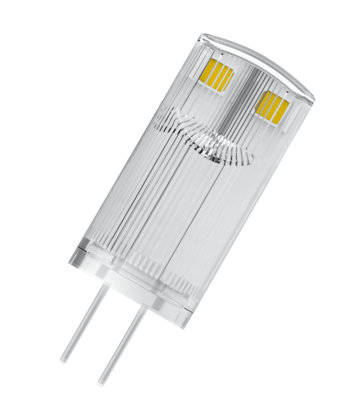 LEDVANCE Żarówka LED PARATHOM CAPS PIN 20 1,7W/827 odpowiednik 20W 200lm 2700K ciepła biała 12V G4