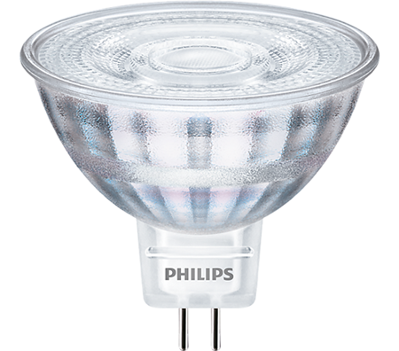 PHILIPS Żarówka LED CorePro LEDspot ND MR16 3W/827 odpowiednik 20W 230lm 2700K ciepła biała 12V GU5.3 szklana
