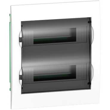 Schneider Rozdzielnia podtynkowa IP40 drzwi transparentne Easy9 2x12 modułów EZ9E212S2F