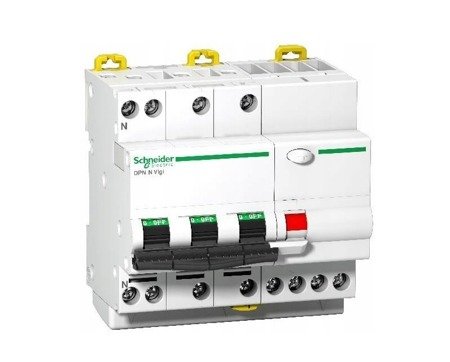 Schneider Wyłącznik różnicowo-prądowy iDPN Vigi 4P B 16A 30mA typ AC  A9D55716