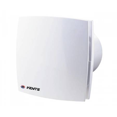 VENTS Wentylator osiowy dekoracyjny biały 125LD standard, średnica: Ø125mm; wydajność: 167m³/h; 16W 230V AC
