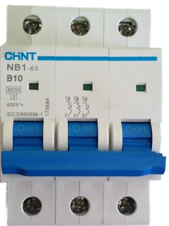 Wyłącznik nadmiarowo-prądowy NB1-63 C40 3P